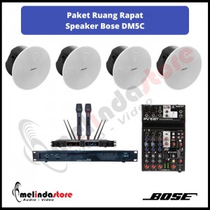 Paket Sound System Ruang Rapat Speaker Bose Ceiling DM5C | 4 Speaker